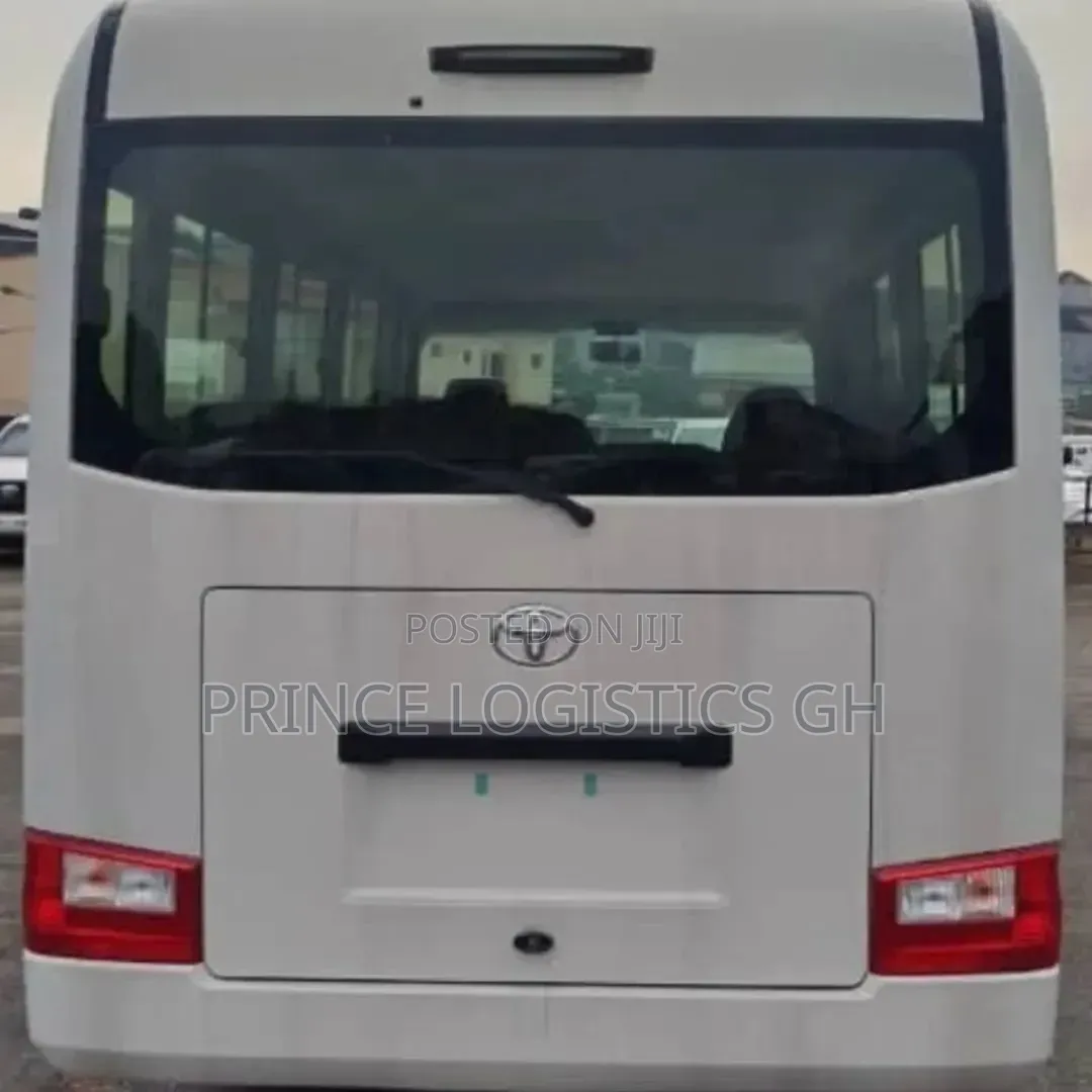 New Toyota Coaster 2025 White