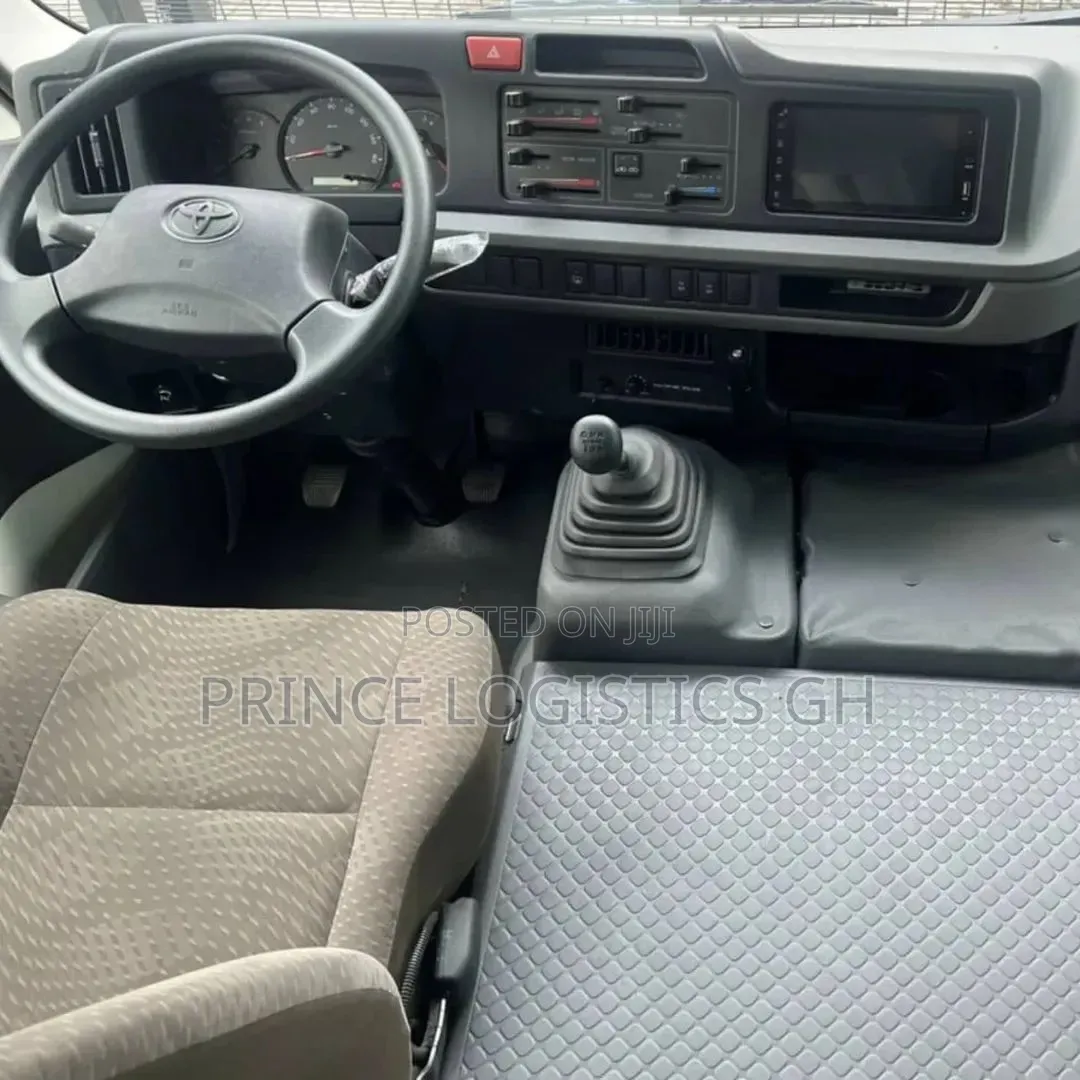 New Toyota Coaster 2025 White