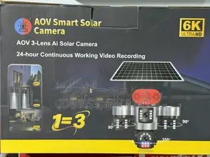 4G Solar 3 Lens Camera