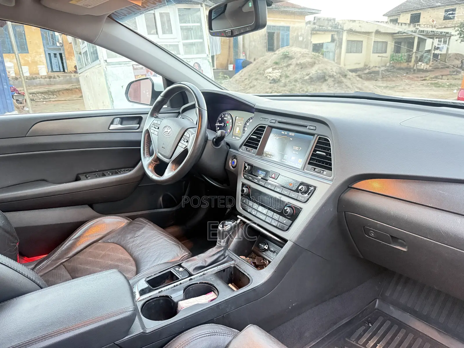 Hyundai Sonata SE 4dr Sedan (2.4L 4cyl 6A) 2015 White