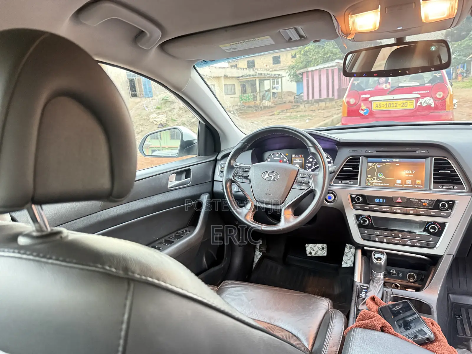 Hyundai Sonata SE 4dr Sedan (2.4L 4cyl 6A) 2015 White