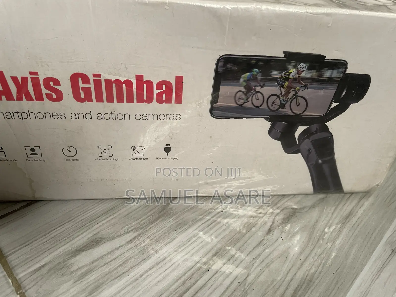 3-Axis Smartphone Gimbal Stabilizer – Good Condition