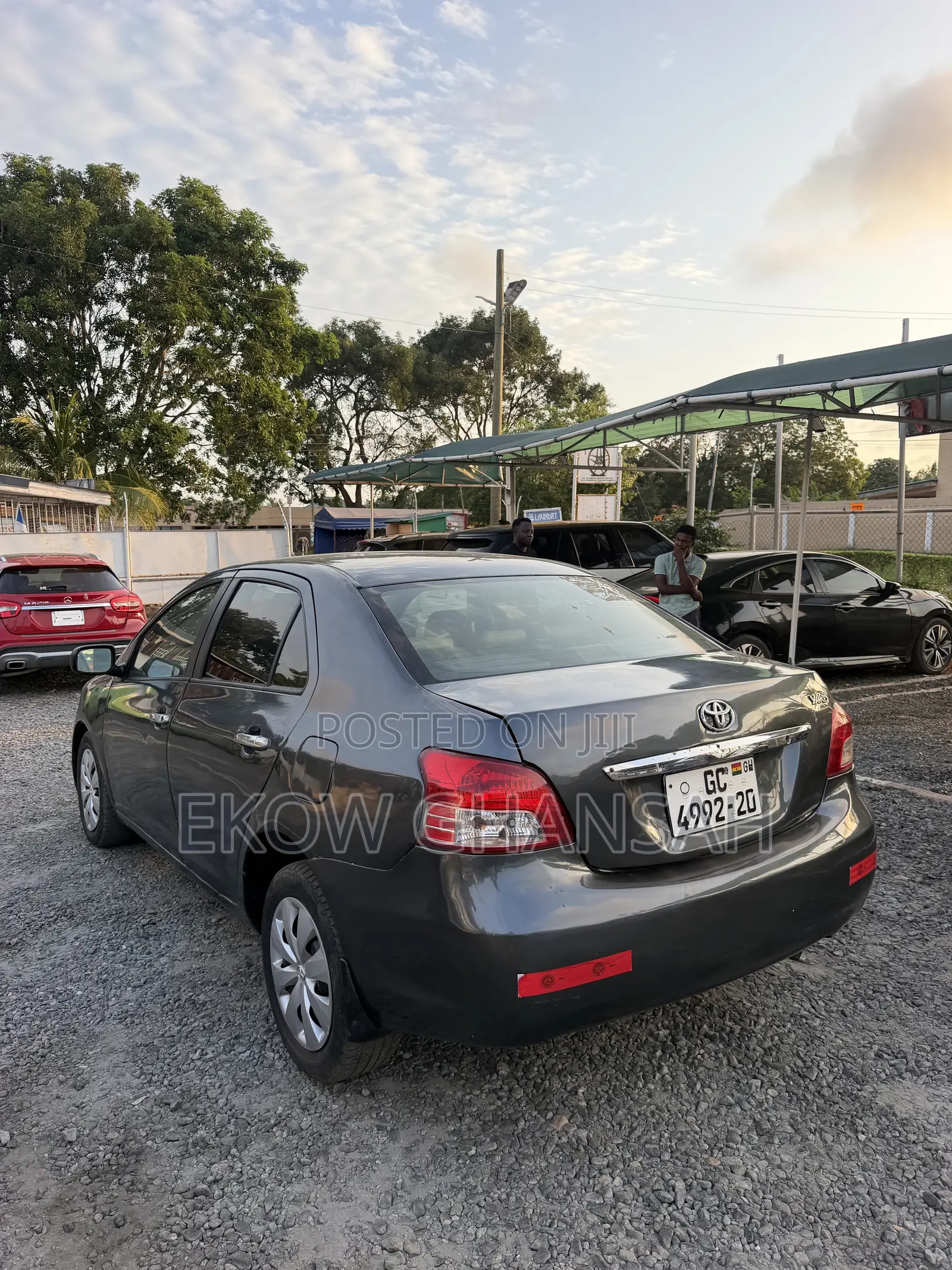 Toyota Yaris 2010 Gray