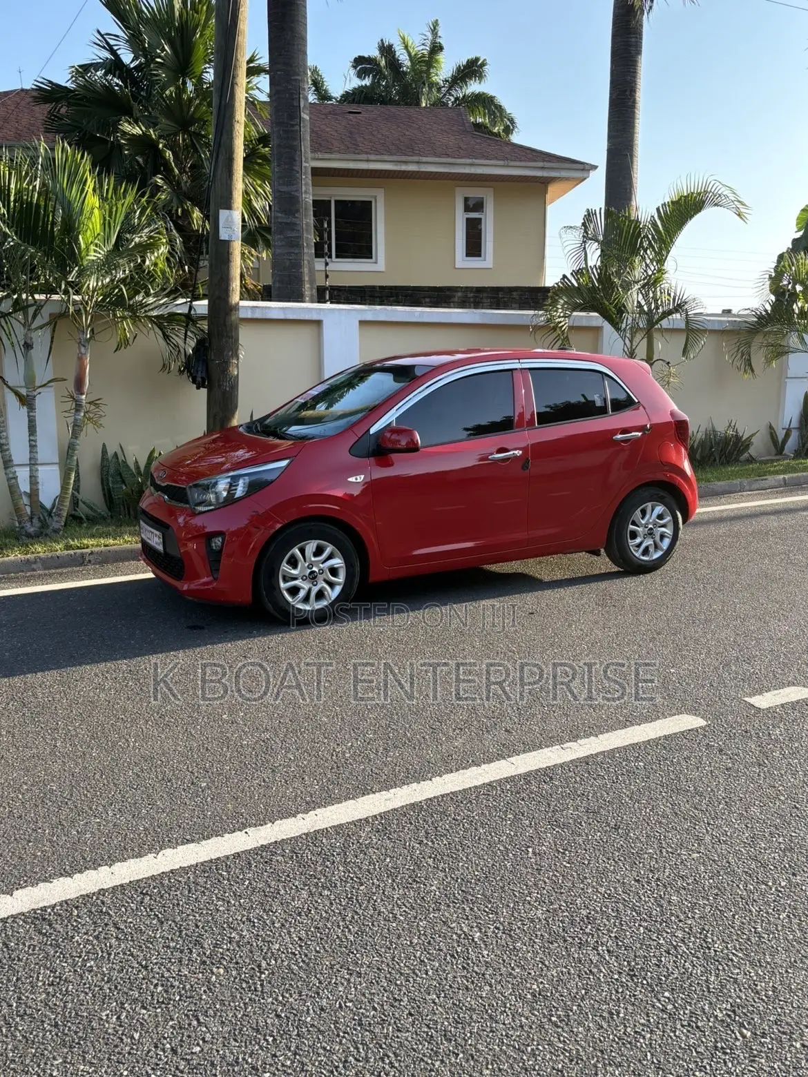 Kia Morning 2018 Red