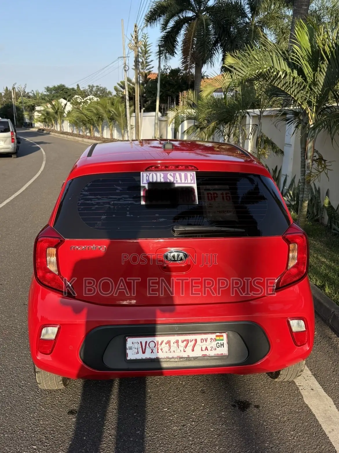Kia Morning 2018 Red