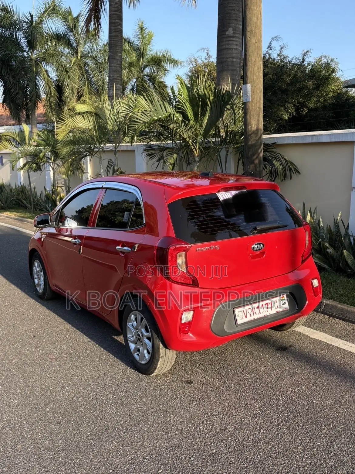 Kia Morning 2018 Red