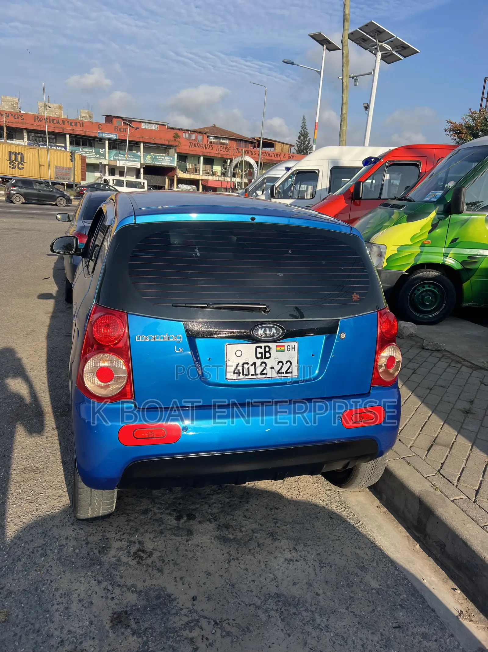 Kia Morning 2011 Blue