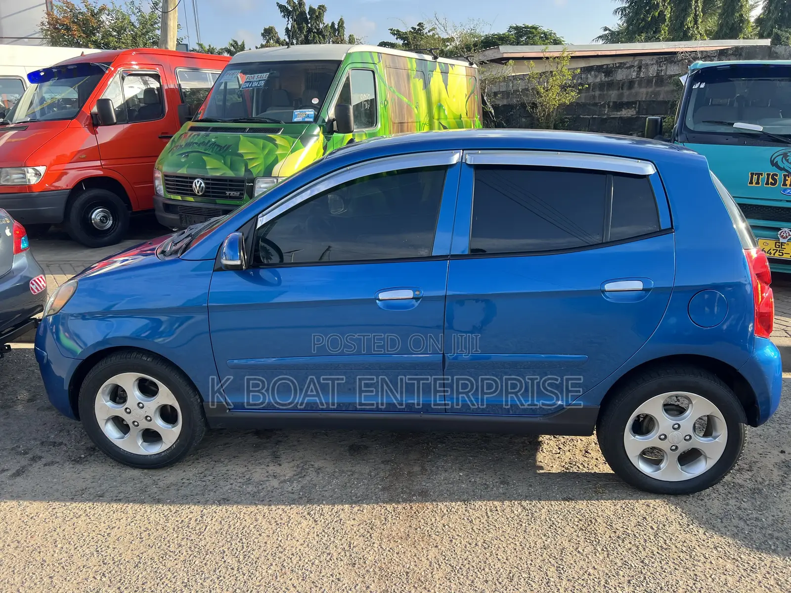 Kia Morning 2011 Blue