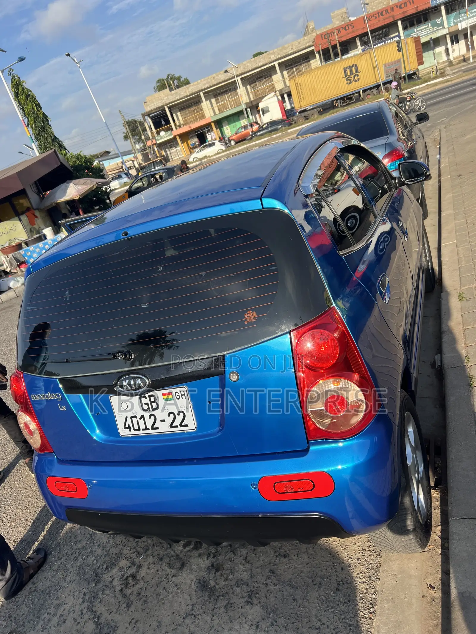 Kia Morning 2011 Blue
