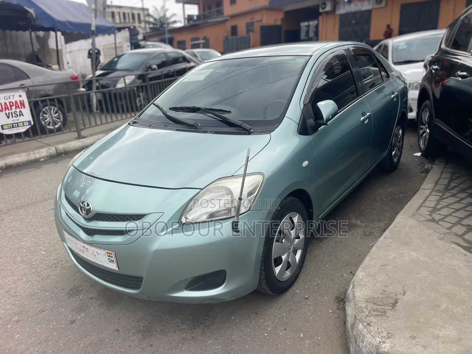 Toyota Belta 2010 Green