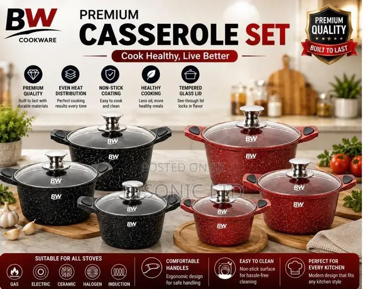 32cm, 36cm, 40cm Cookware