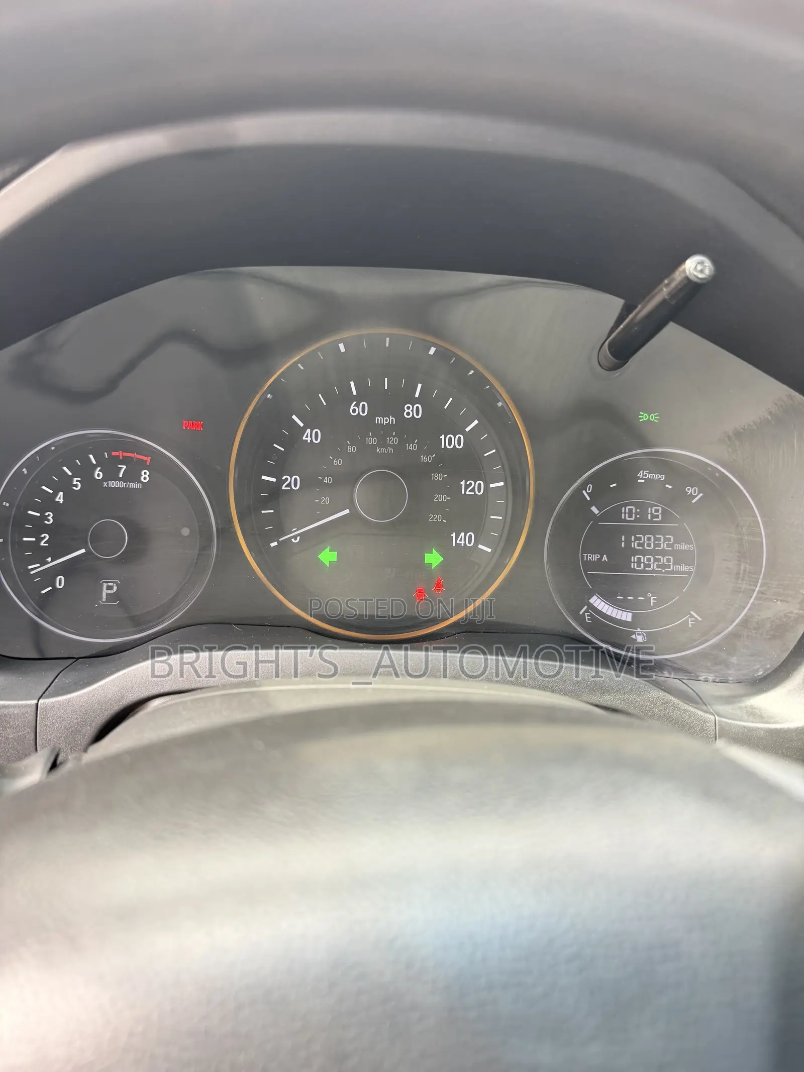 Honda HR-V EX AWD 2018 Blue
