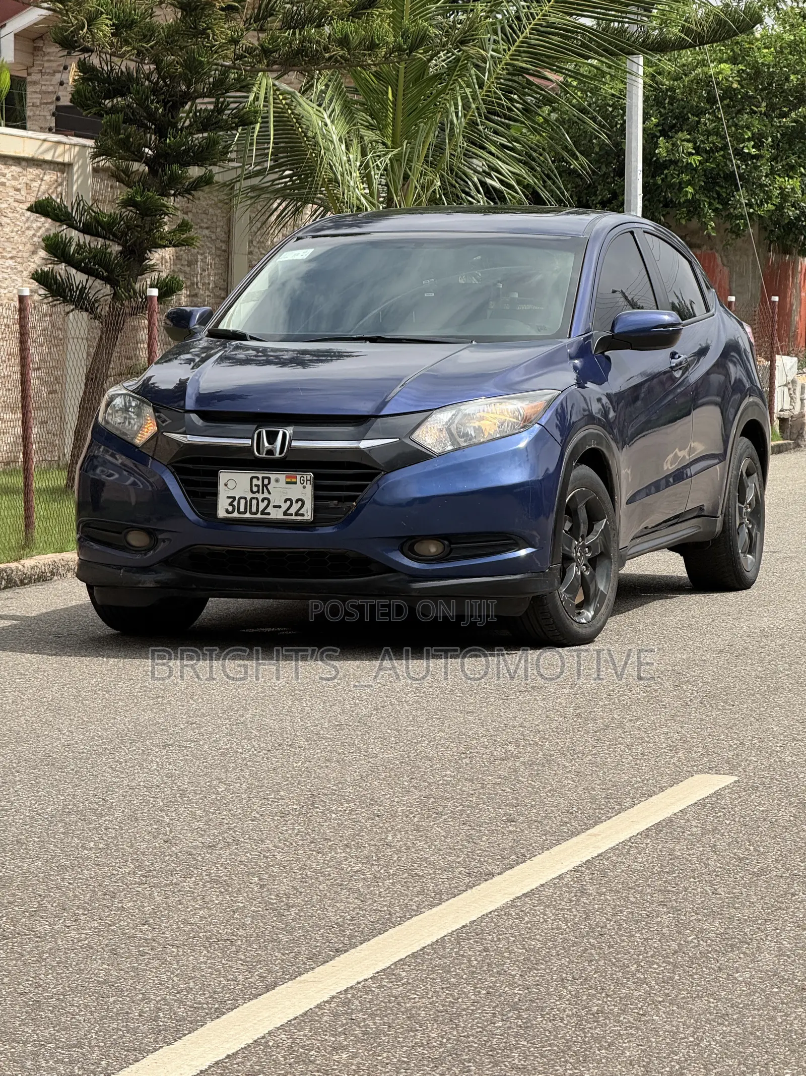 Honda HR-V EX AWD 2018 Blue