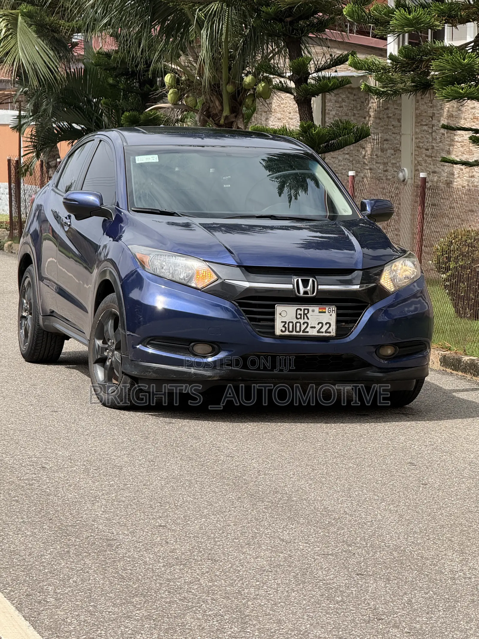 Honda HR-V EX AWD 2018 Blue
