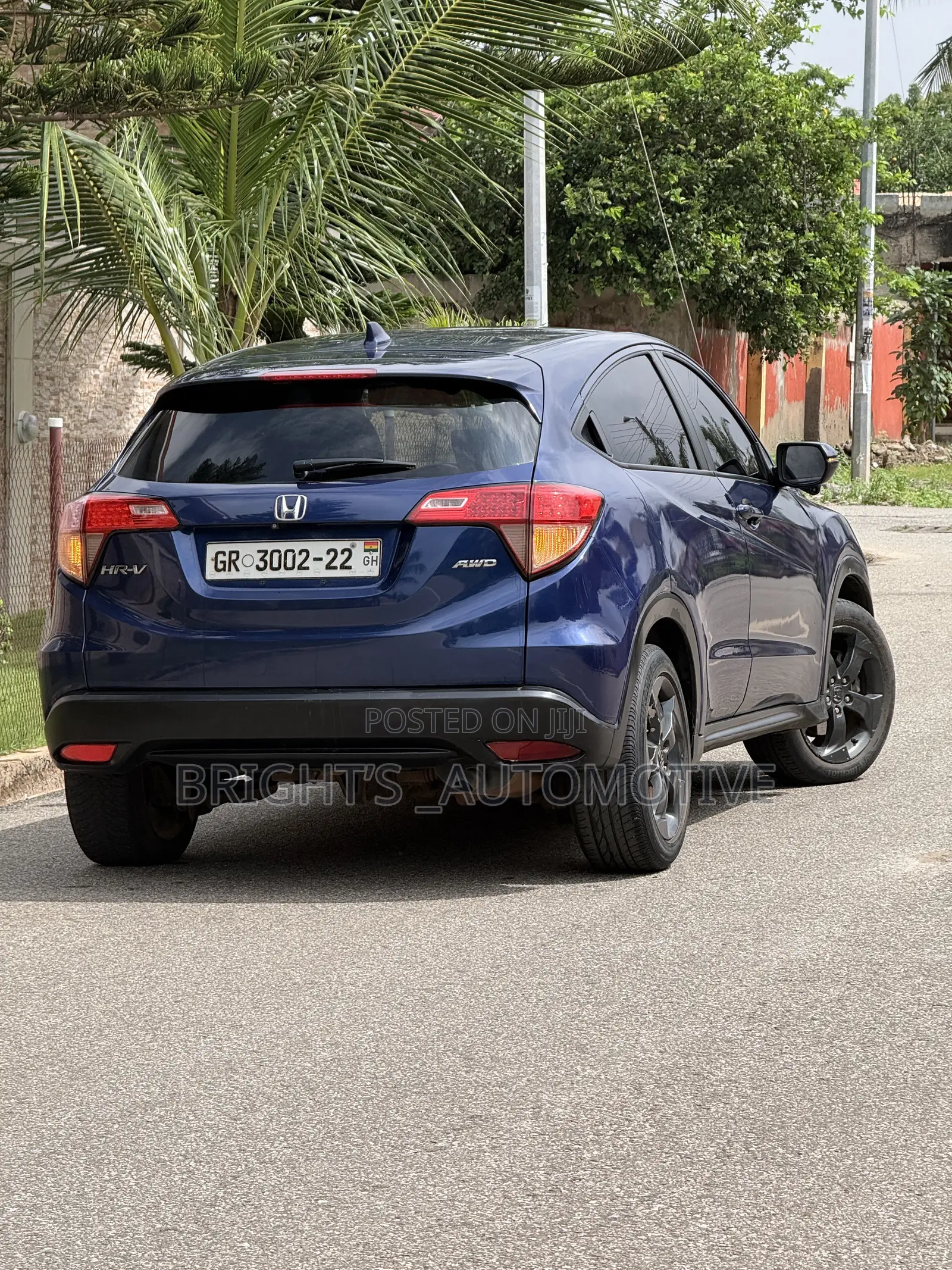 Honda HR-V EX AWD 2018 Blue