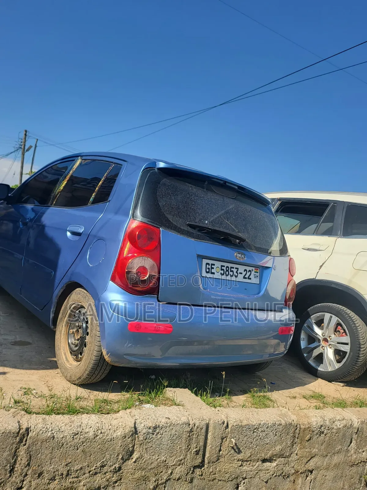 Kia Morning 2012 Blue