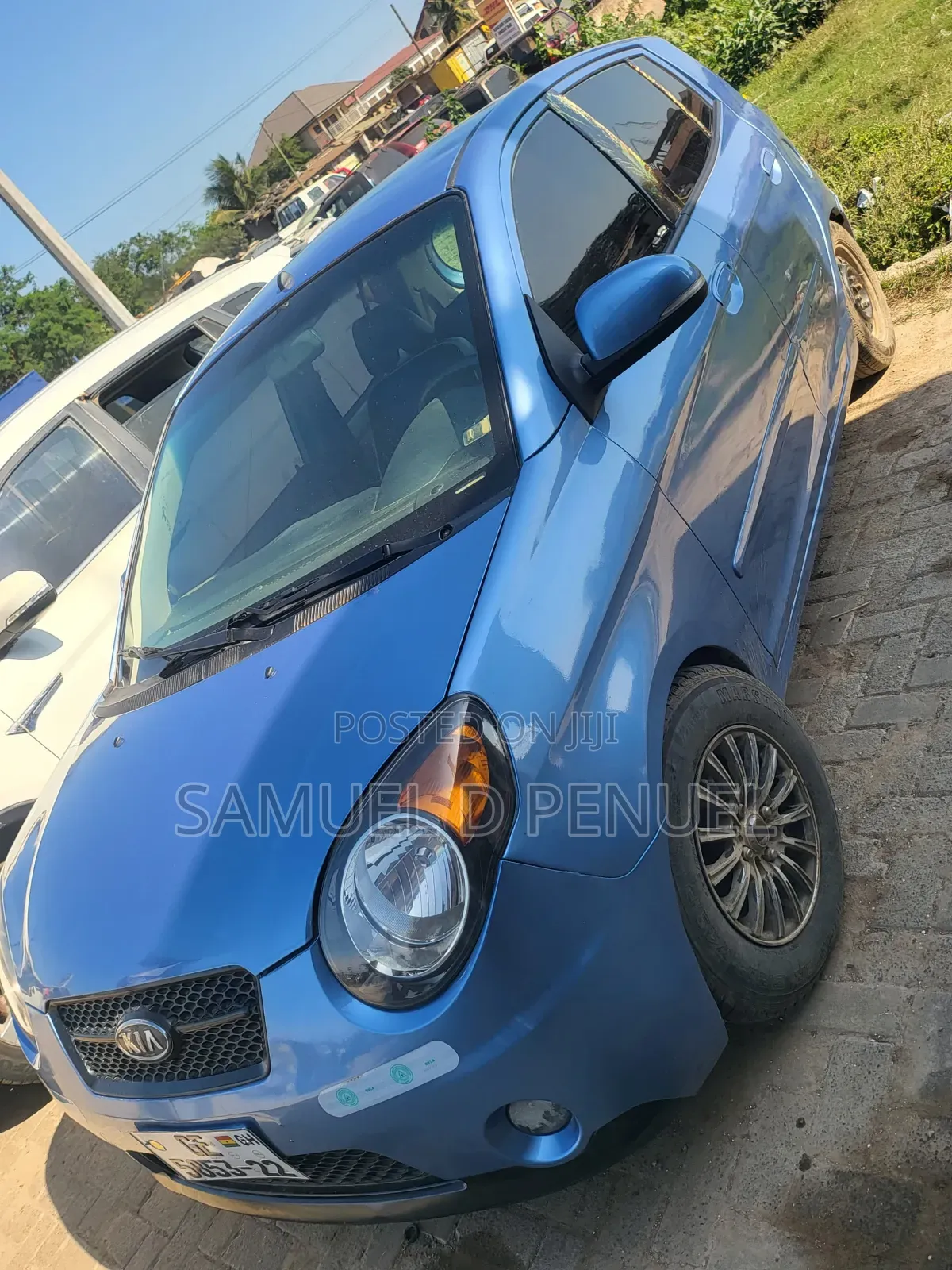 Kia Morning 2012 Blue