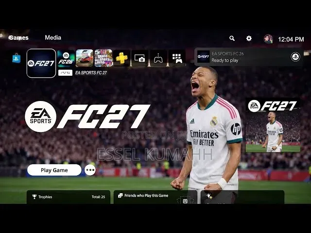 Ea Sports Fc 27 (Ps4 Jailbreak)