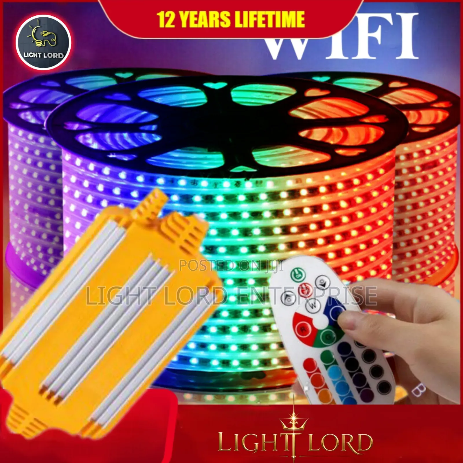 Extraordinary Shape Muiti Color Rope Light 50meters