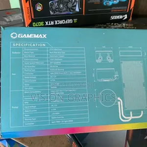 Gamemax ICE CHILL 240v 240mm Argb Cpu Liquid Cooler