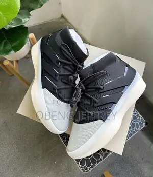 Original Adidas Fear of God Athletics High-Top Black