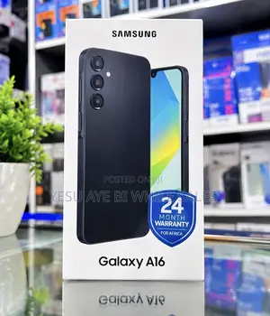New Samsung Galaxy A16 128 GB Black