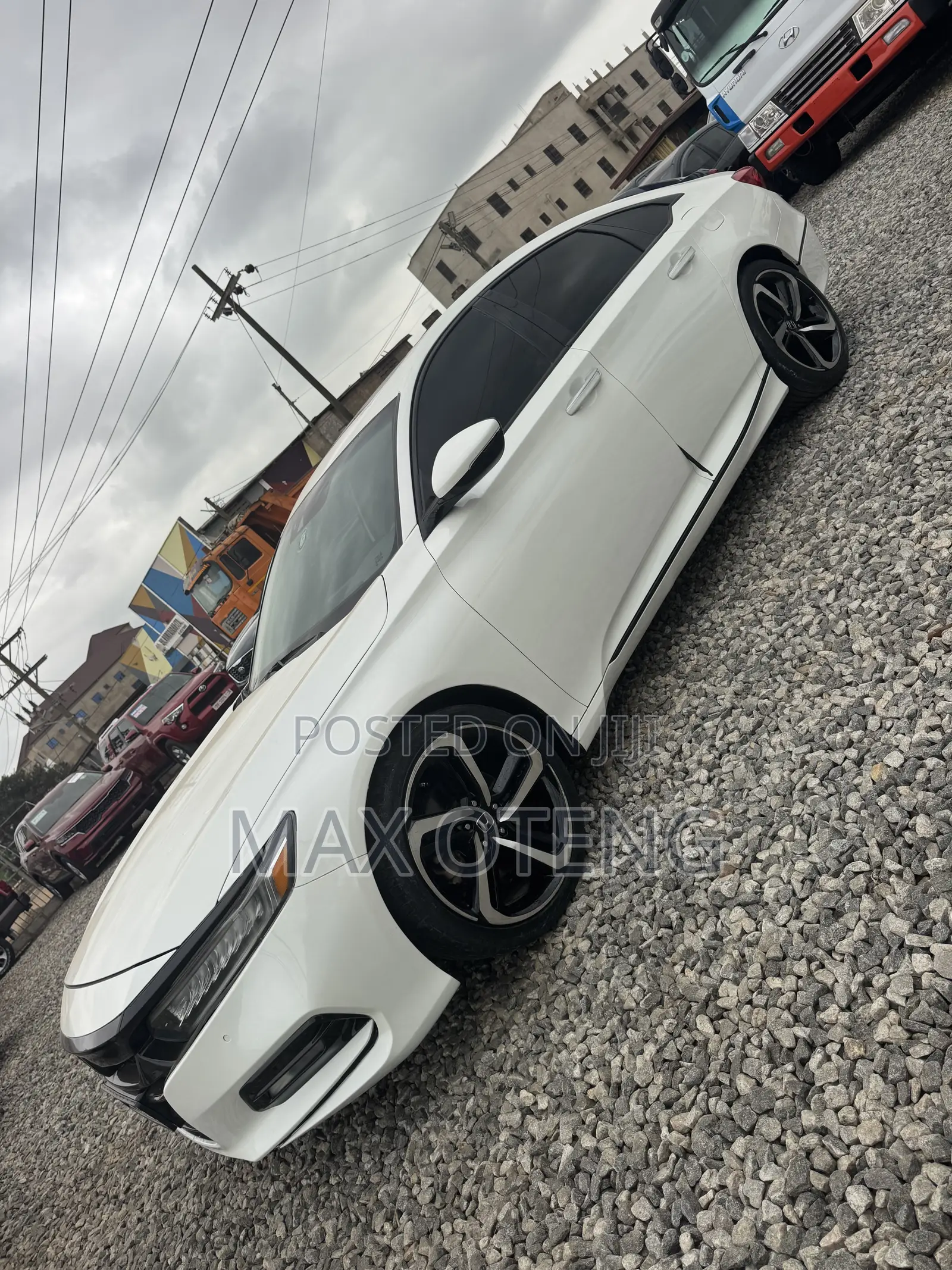 Honda Accord Sport (2.0L 4cyl Turbo 10A) 2019 White