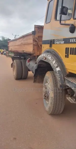 Yellow Dump/Tipper Truck