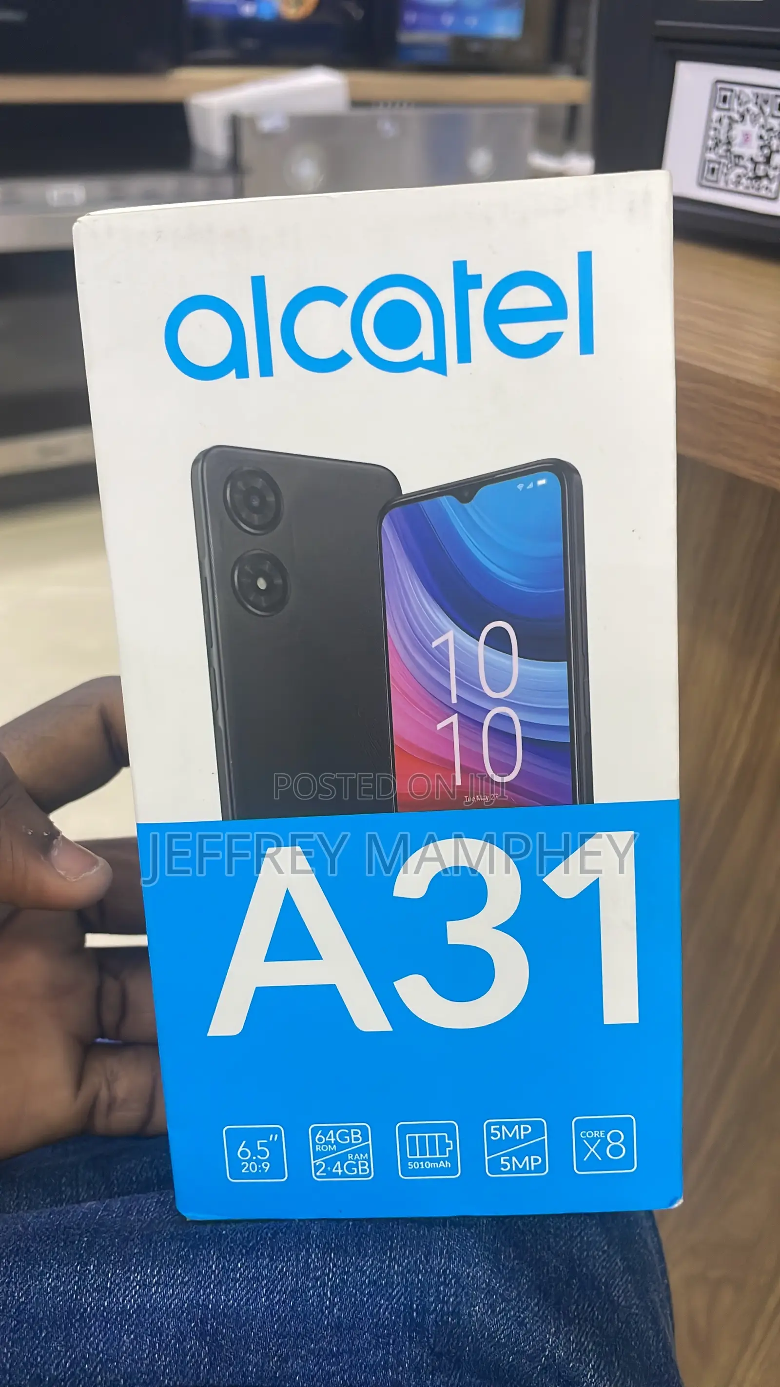 New Alcatel A30 Plus 16 GB Black