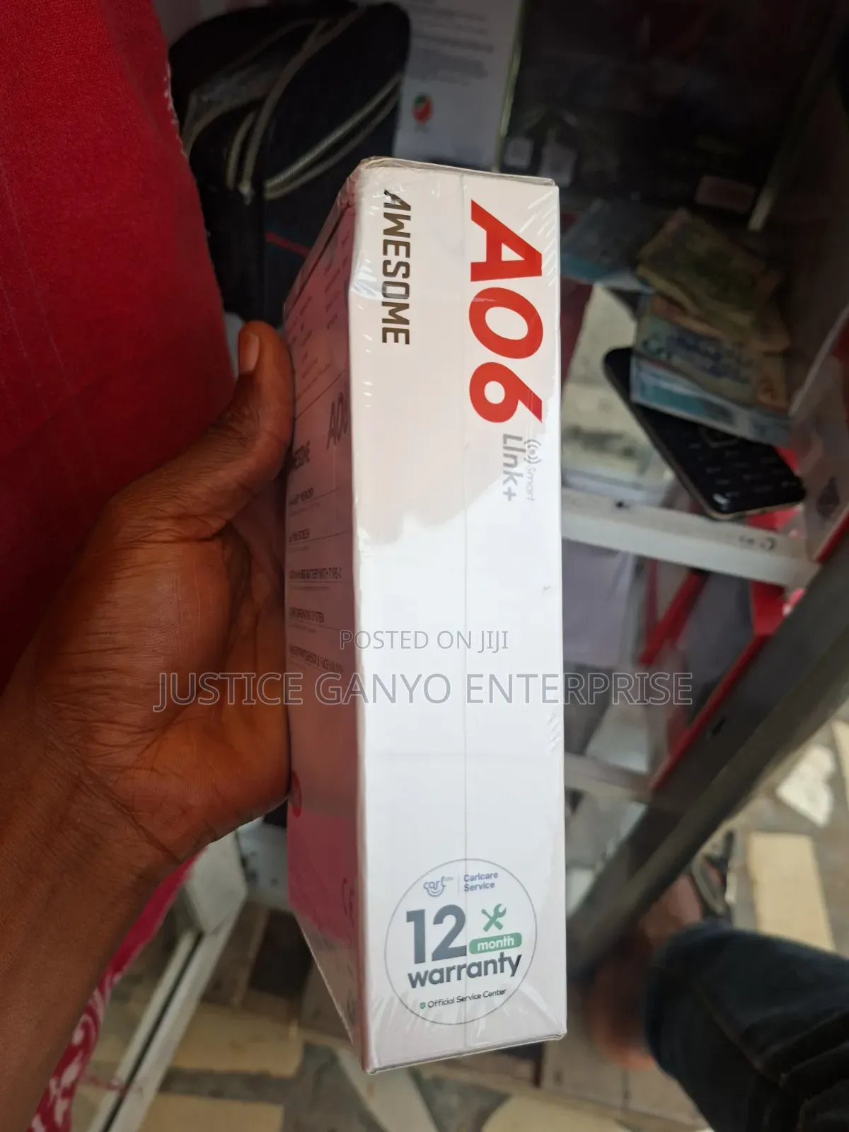 New Itel A06 64 GB Black