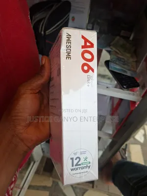 New Itel A06 64 GB Black