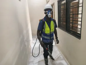 Wall, Floor, Corners and Compound Fumigation With Cleantex