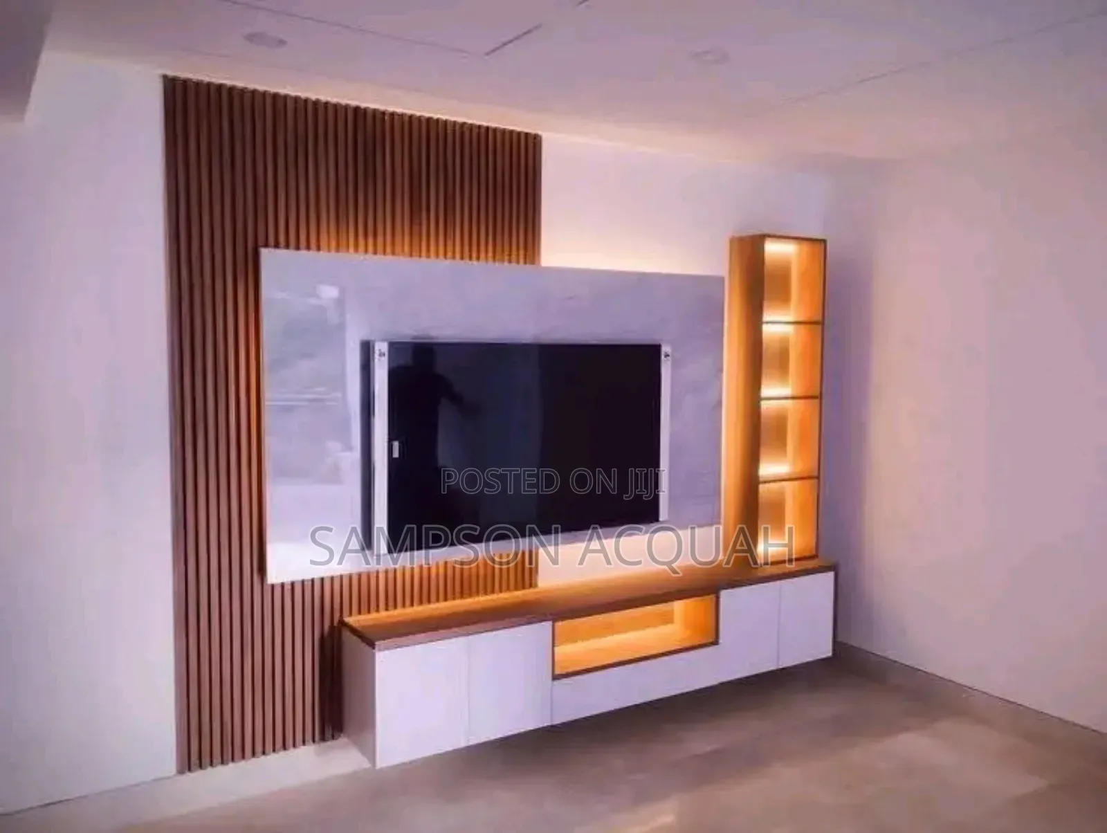 Quality TV Panels Decor With Light
