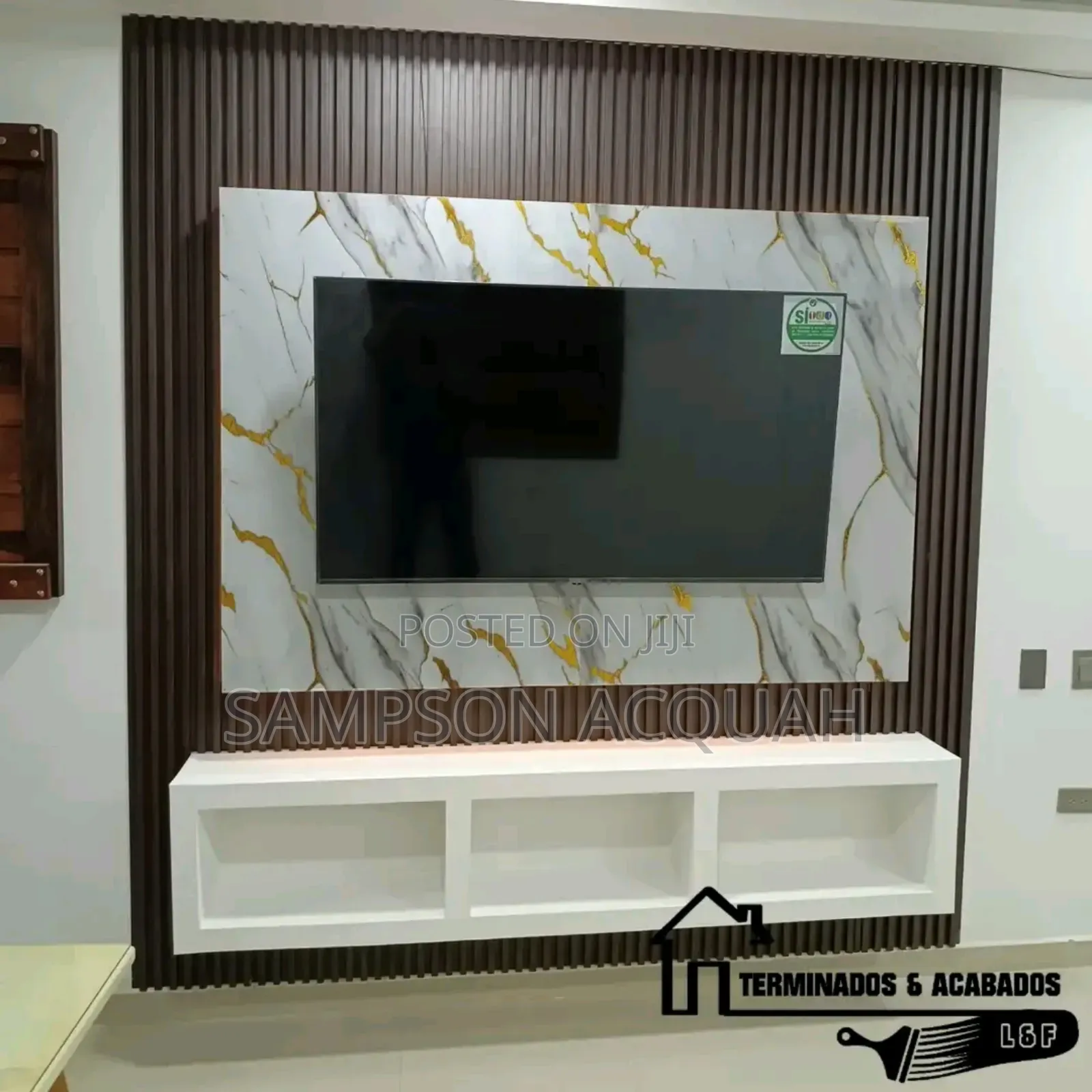 Quality TV Panels Decor With Light