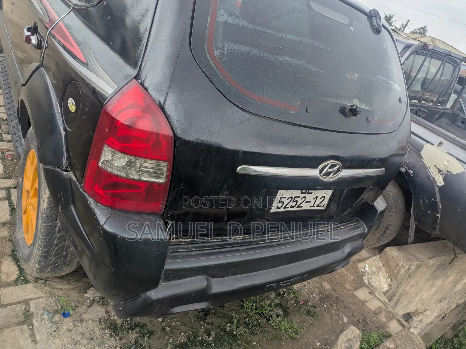 Hyundai Tucson 2008 Black