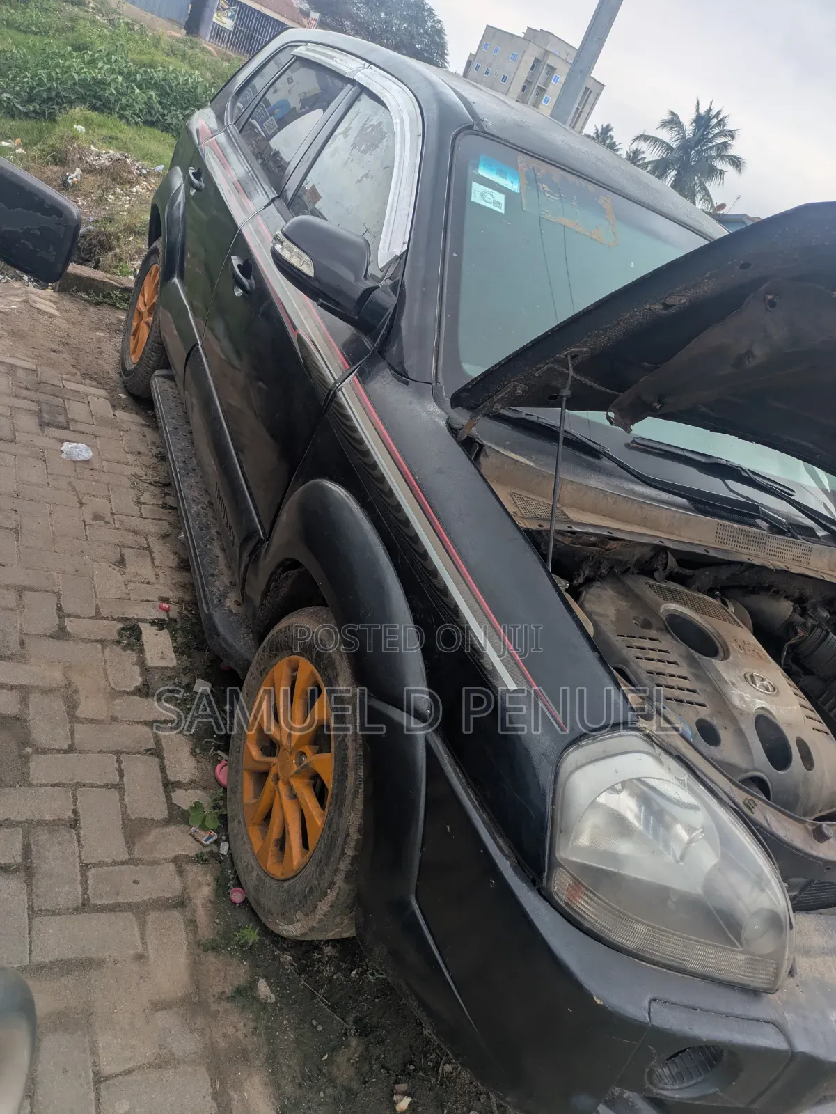 Hyundai Tucson 2008 Black