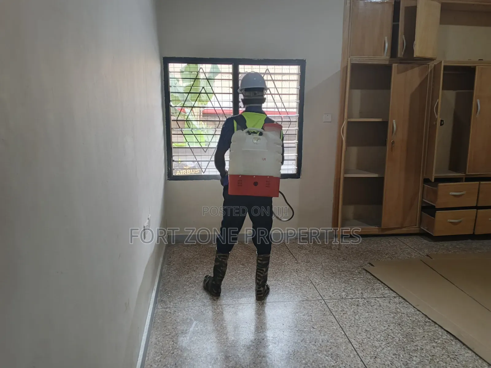 First Run Fumigation With Cleantex