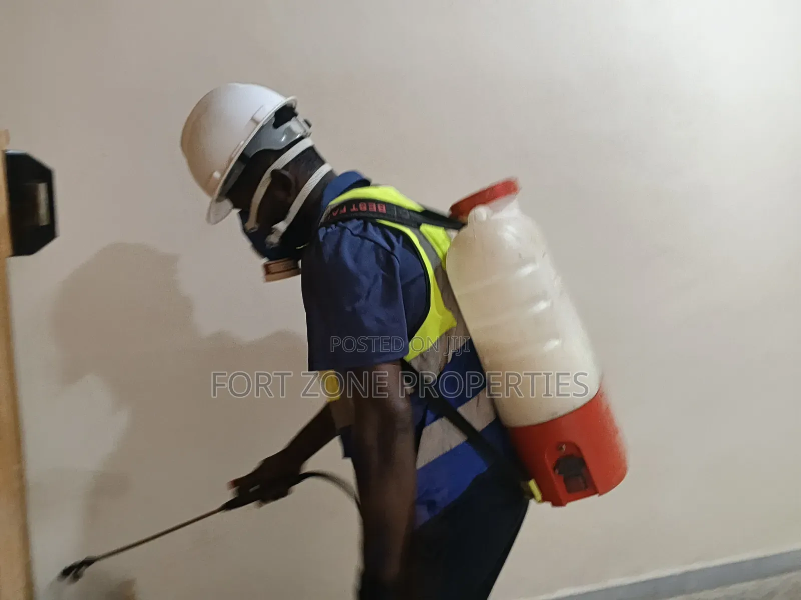 First Run Fumigation With Cleantex