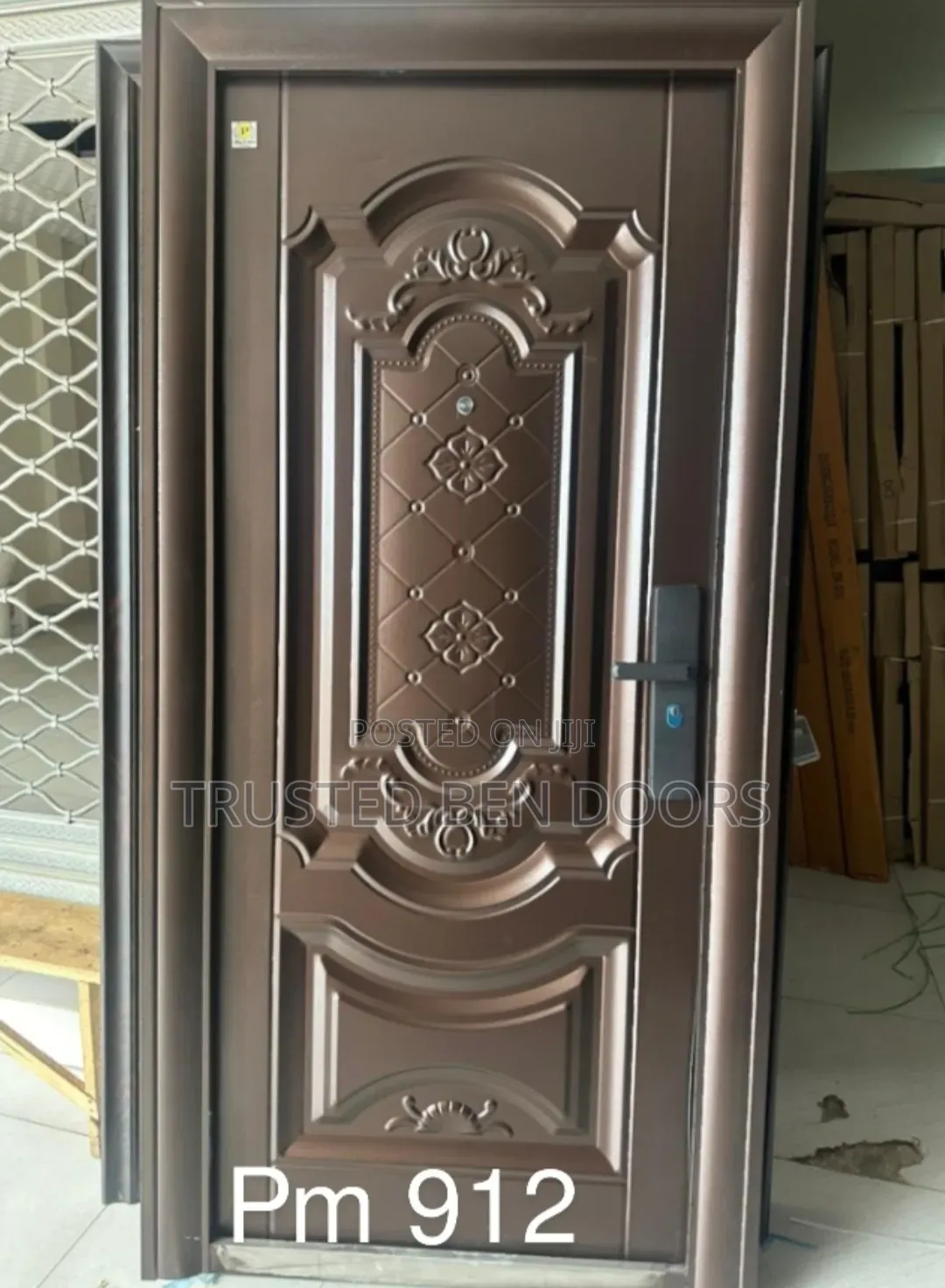 Paladin Single Security Turkey Door With Locks and Keys