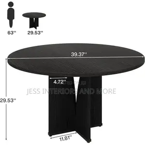 Round Dining Table, for 4 People