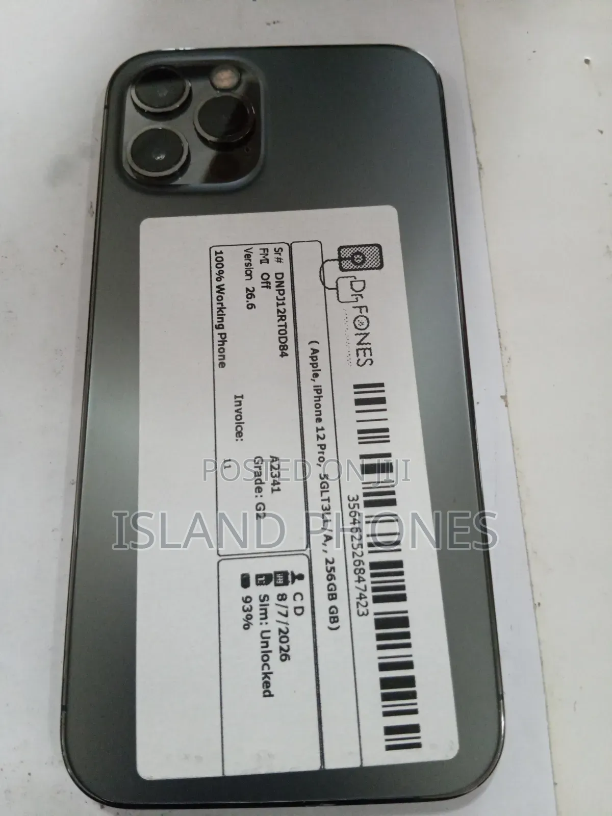 Apple iPhone 12 Pro 256 GB Silver