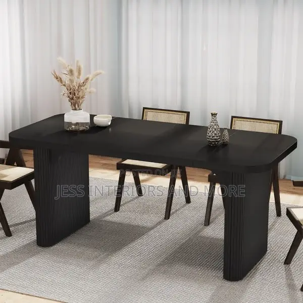 Dining Table for 4-6, (Black)