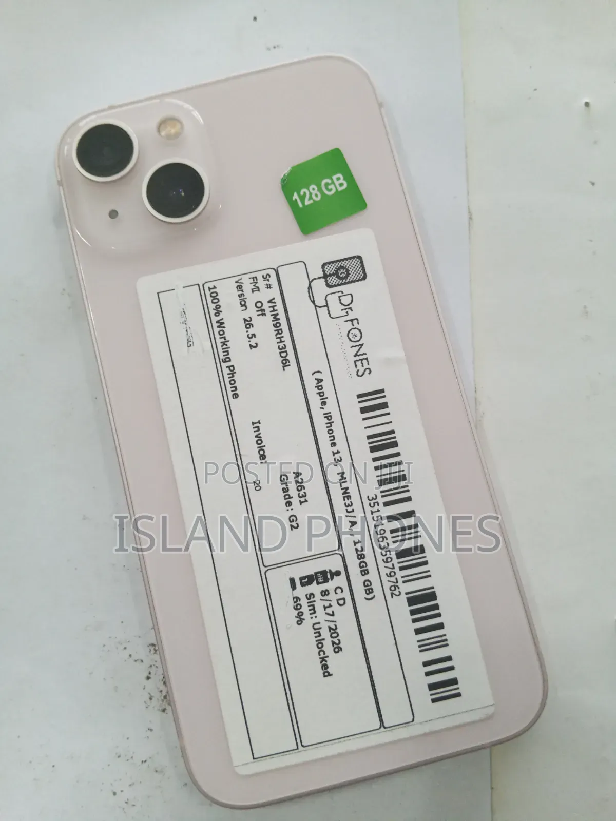 Apple iPhone 13 128 GB Pink