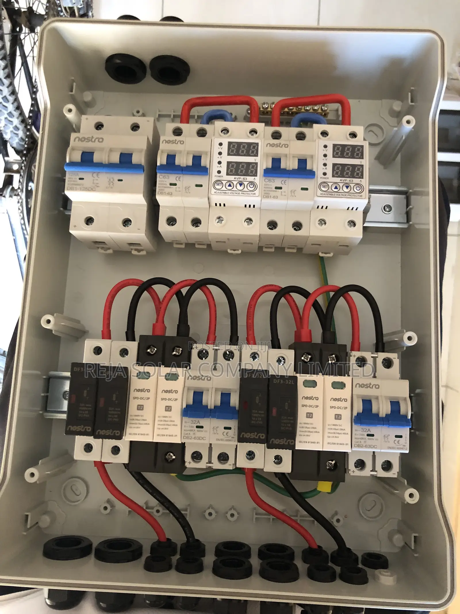 Solar Breaker Box Including Pv and AC Protection