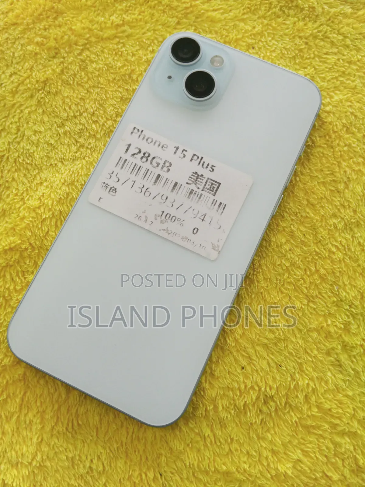 Apple iPhone 15 Plus 128 GB Blue