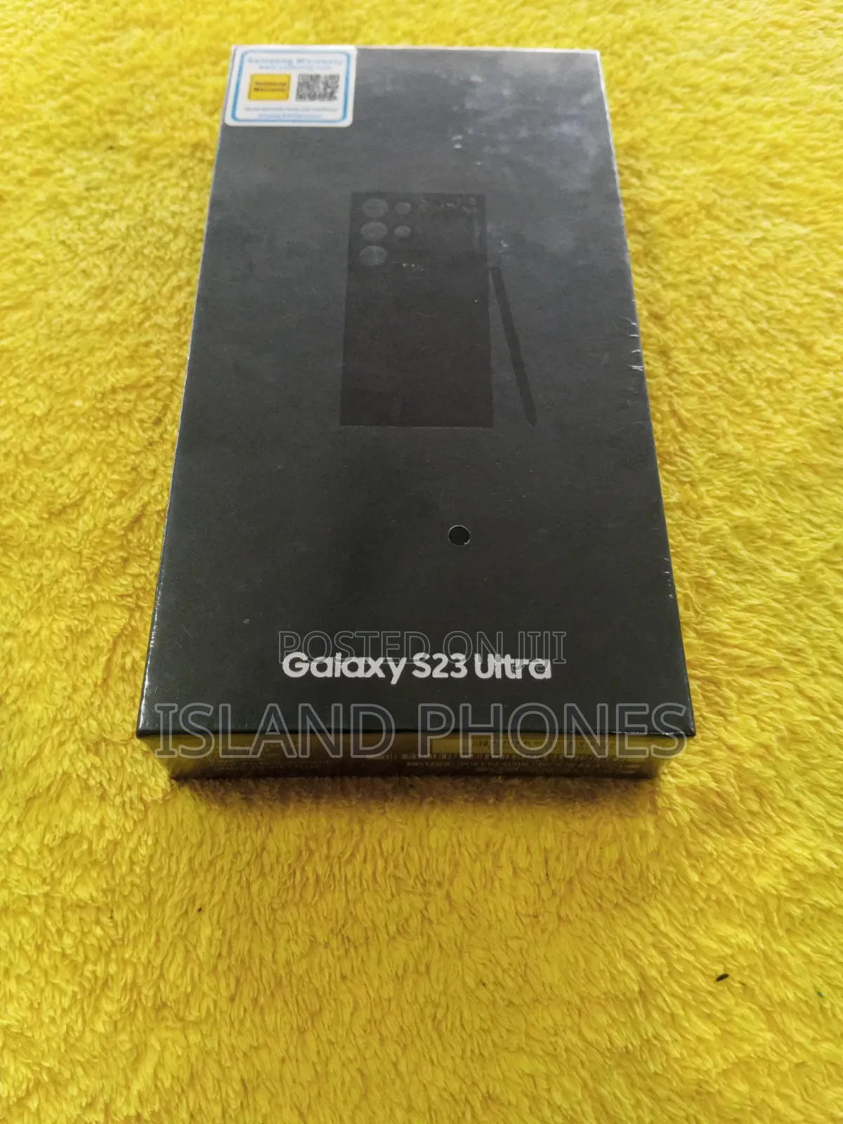 New Samsung Galaxy S23 Ultra 256 GB Black
