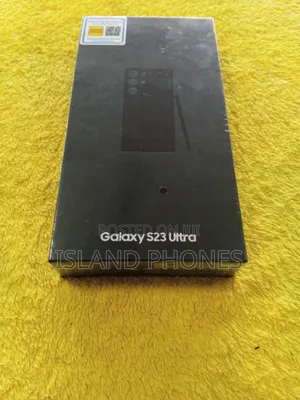 New Samsung Galaxy S23 Ultra 256 GB Black