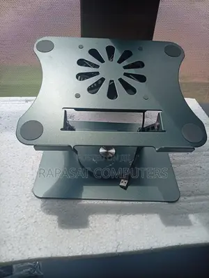 Laptop Stand Metal J41(360 Rotation Adjustable With Fan)