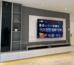 TV Stand - TV Units Decor -TV Panels With Shelves