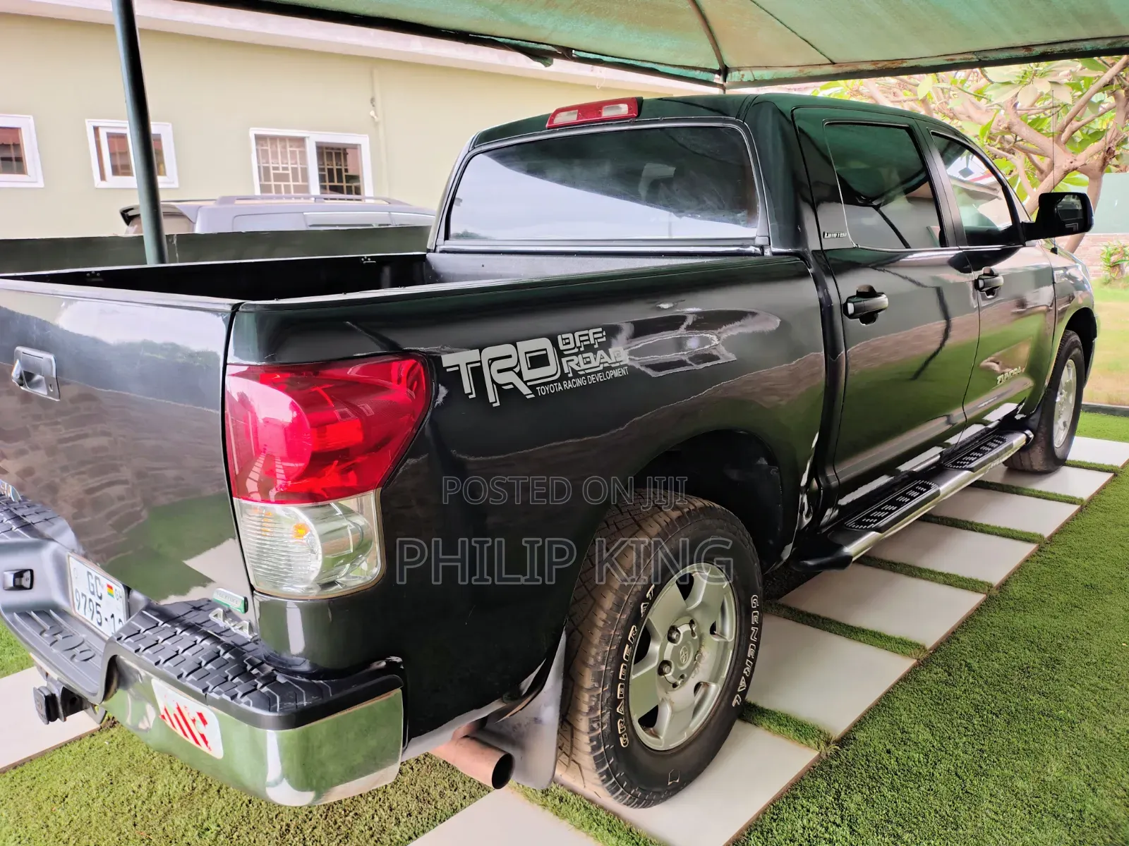 Toyota Tundra Double Cab 4x4 Limited 2010 Black